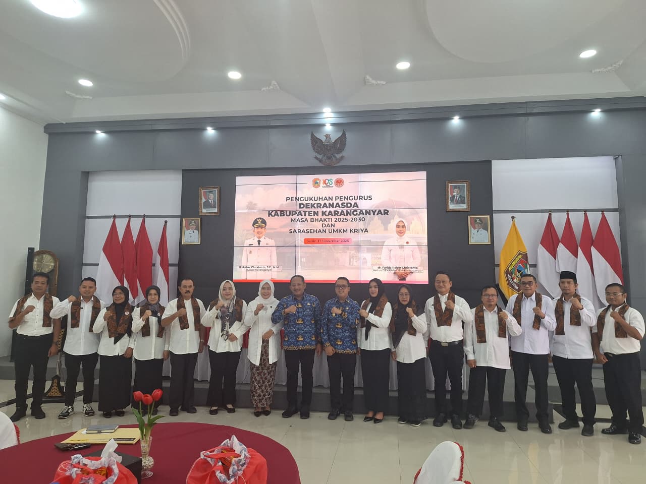 DISKUKTRANS ESDM Menjadi Pengurus Dekranasda Kabupaten Karanganyar Masa Bhakti 2025–2030