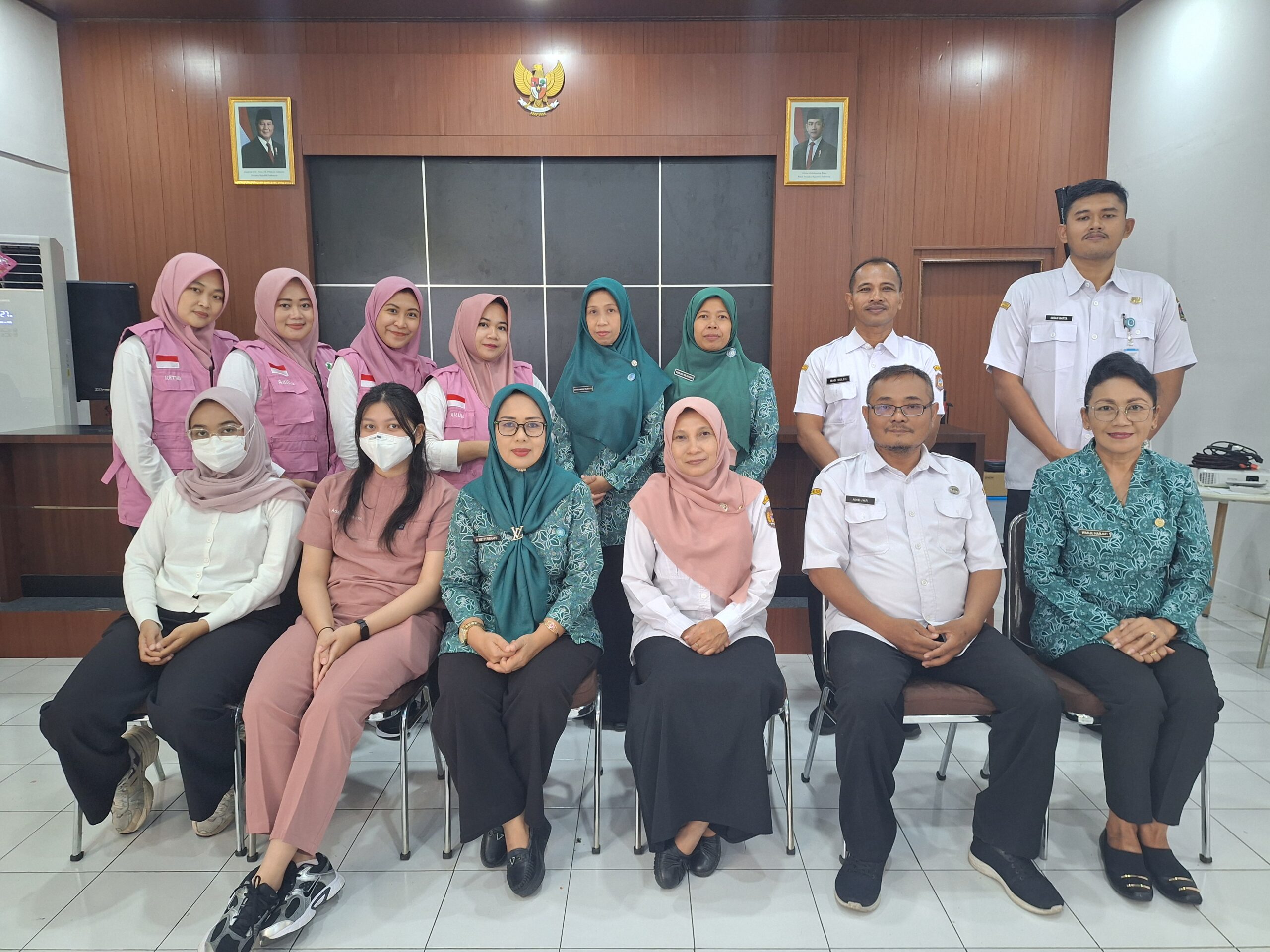 Karyawan DISKUKTRANS ESDM Ikuti Cek Kesehatan Gratis oleh UPT Puskesmas Karanganyar